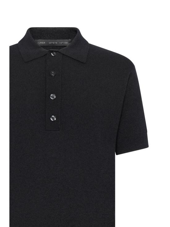 26SS 로우브랜드 폴로 티셔츠 LM26007 D001 Nero - LOW BRAND