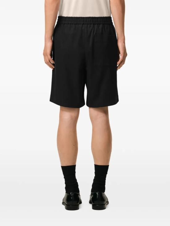 26SS 아미 코튼 엘라스티케이티드 웨이스트 아미 드 하트 쇼츠 HSO835 CO0132 001 BLACK - AMI