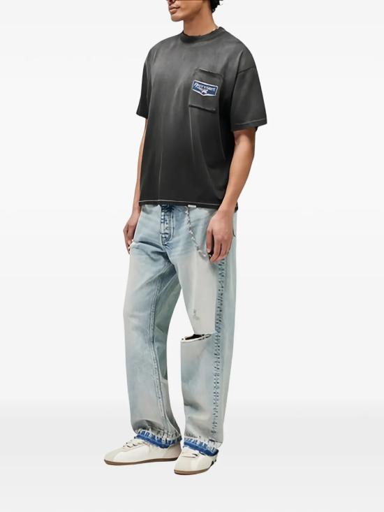 26SS 리프레젠트 반팔 티셔츠 MLM100596 STAINED BLACK - REPRESENT