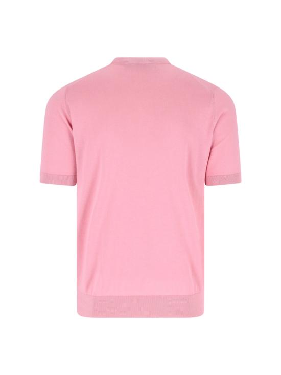 26SS 존스메들리 반팔 티셔츠 KEMPTON GLASS PINK Pink - JOHN SMEDLEY