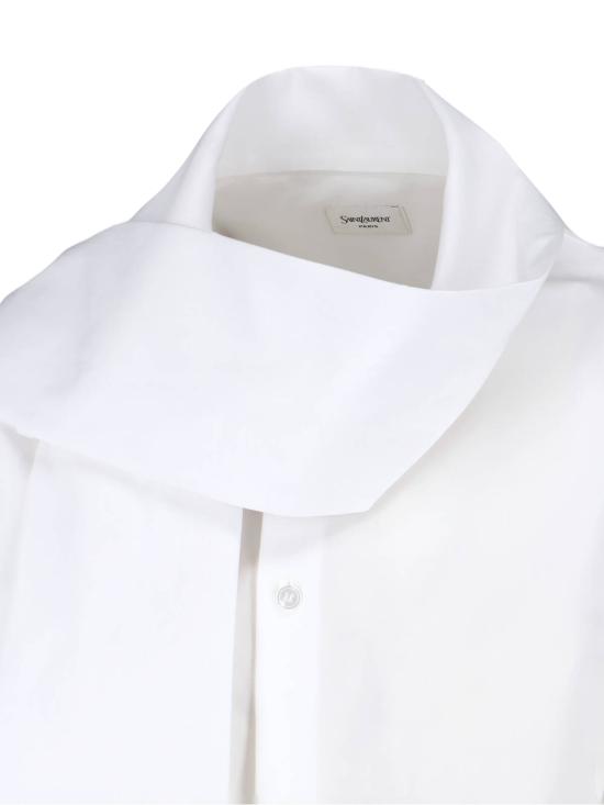 26SS 생로랑 셔츠 865302 Y1H48 9000 White - SAINT LAURENT