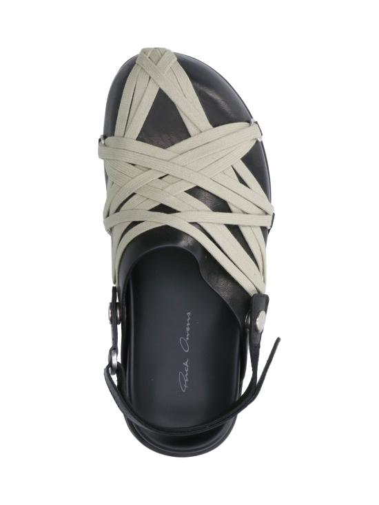 26SS 릭 오웬스 샌들 RP01F6817 LGYW1 09 Black - RICK OWENS