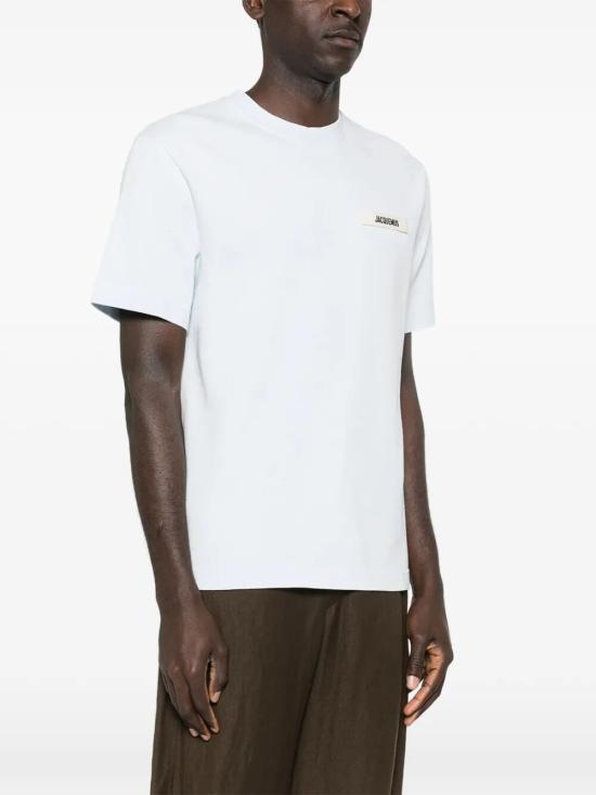 26SS 자크뮈스 반팔 티셔츠 25HTSM00133AJ00226 098 321 LIGHT BLUE 2 - JACQUEMUS