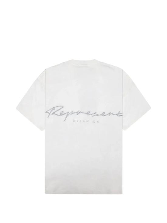 26SS 리프레젠트 반팔 티셔츠 MLM100665 FLAT WHITE - REPRESENT