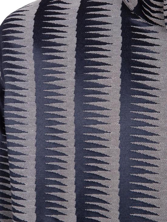 26SS 엠포리오 아르마니 자켓 EM005760 AF25355 FB472 FANCY PATTERN BLUE - EMPORIO ARMANI