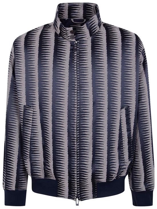 26SS 엠포리오 아르마니 자켓 EM005760 AF25355 FB472 FANCY PATTERN BLUE