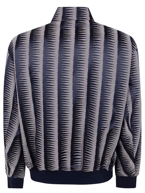 26SS 엠포리오 아르마니 자켓 EM005760 AF25355 FB472 FANCY PATTERN BLUE - EMPORIO ARMANI