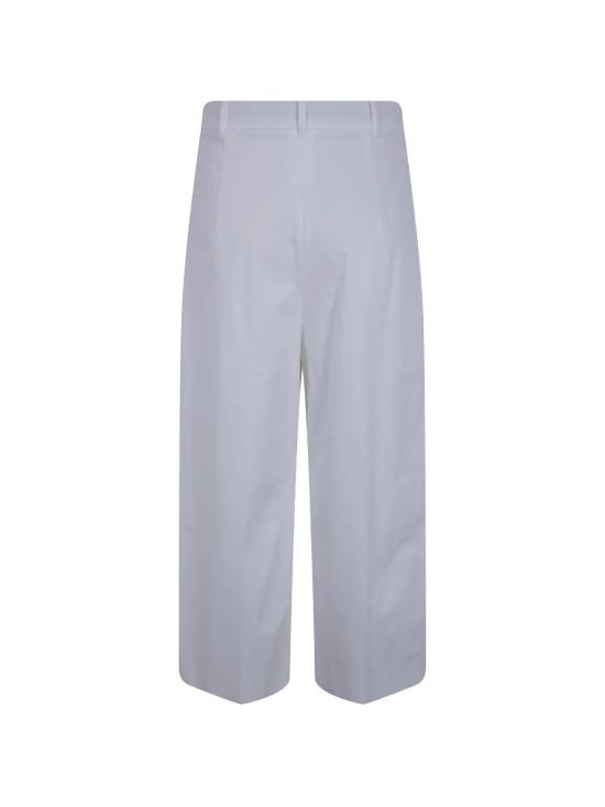 26SS 막스마라 스튜디오 스트레이트 팬츠 2616131112600 001 WHITE - MAX MARA STUDIO
