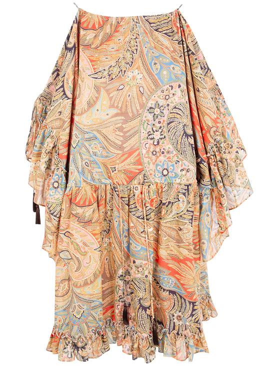 26SS 에트로 숏 원피스 WRHA0628 99SA5V0 X0860 RED PRINT - ETRO