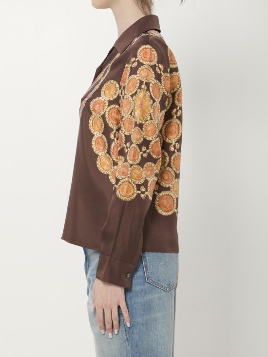26SS 베르사체 셔츠 1024231 BROWN - VERSACE