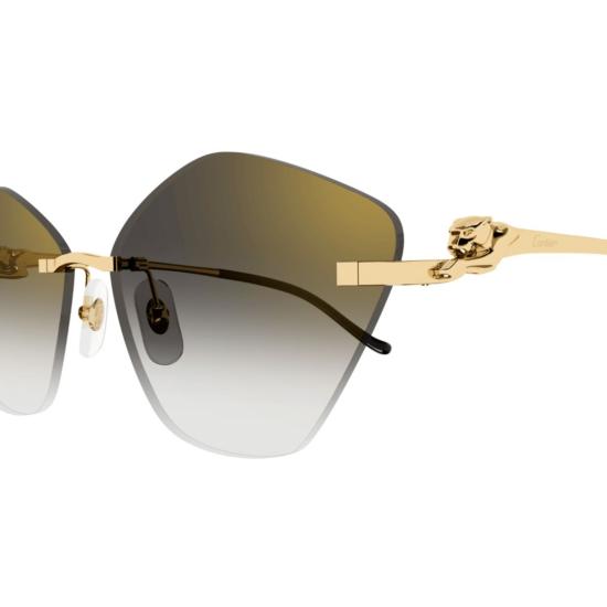 26SS 까르띠에 선글라스 CT0429S 001 GOLD GOLD GREY - CARTIER