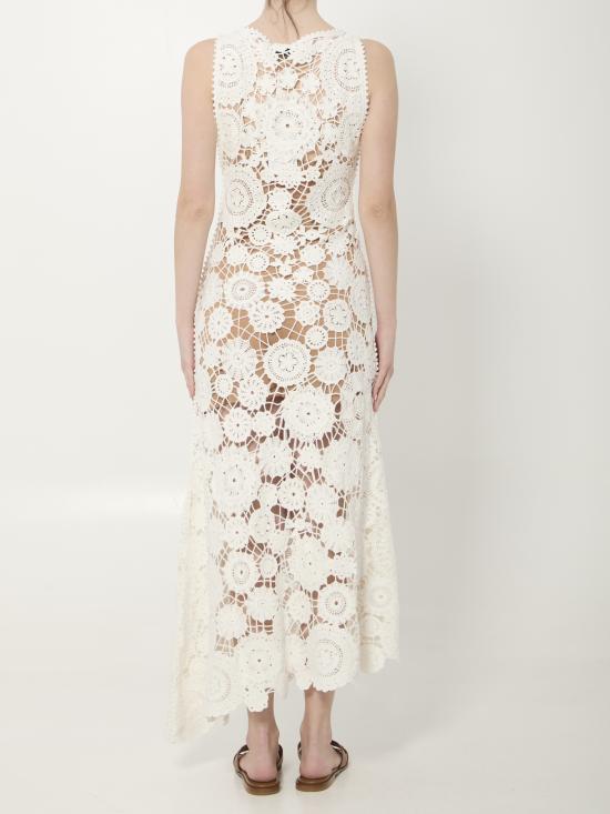 26SS 셀프 포트레이트 미디 원피스 AC26031XW WHITE - SELF PORTRAIT