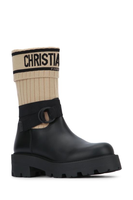 26SS 디올 부츠 KCT268LKC 47X BLACK BEIGE - DIOR