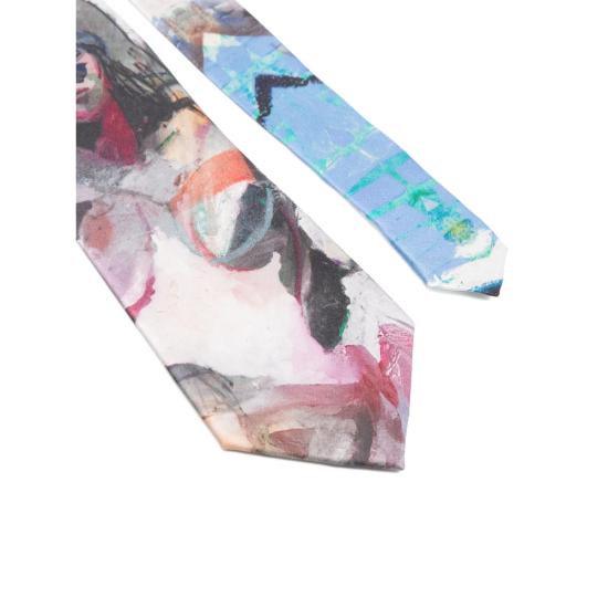 26SS 키드슈퍼 넥타이 TIE 05 MULTI NEUTRALS RED - KIDSUPER