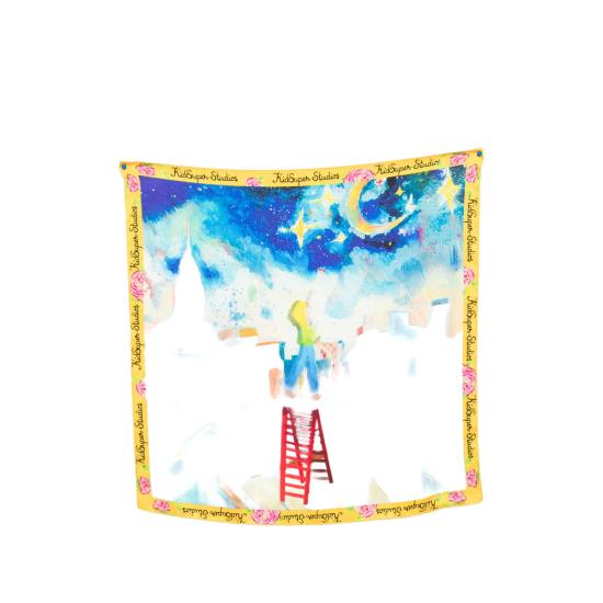 26SS 키드슈퍼 머플러/스카프 SCRF 01 MULTI BLUE