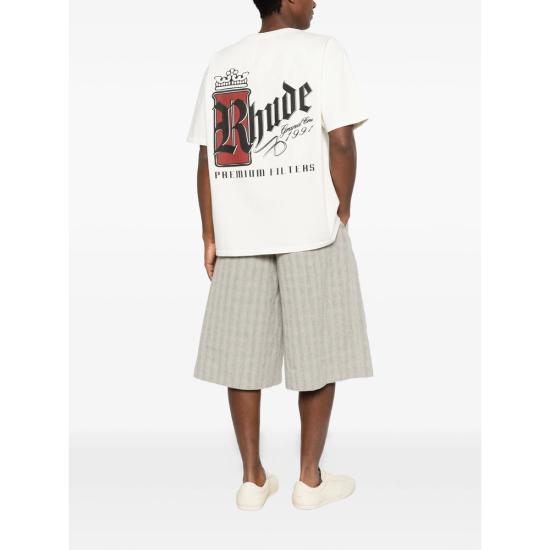 26SS 루드 반팔 티셔츠 RHSS26TT07012 3160 NEUTRALS - RHUDE