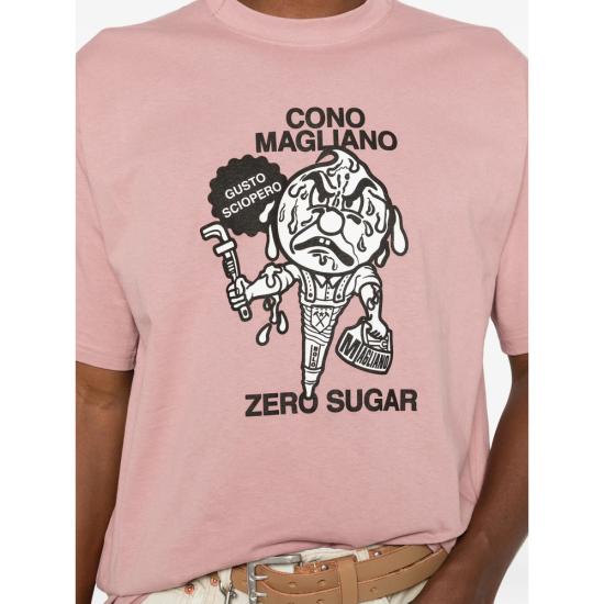 26SS 마리아노 반팔 티셔츠 TT03012 V58100551 6164 PINK - MAGLIANO