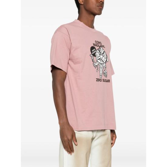 26SS 마리아노 반팔 티셔츠 TT03012 V58100551 6164 PINK - MAGLIANO