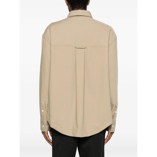 26SS 아미 긴팔 셔츠 USH808 WV0194 A036 NEUTRALS - AMI