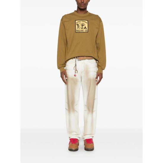 26SS 마리아노 긴팔 티셔츠 TT05012 V58100751 6163 BROWN - MAGLIANO