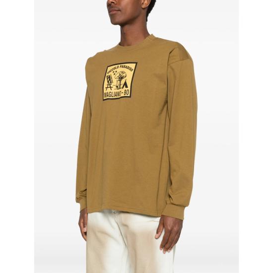 26SS 마리아노 긴팔 티셔츠 TT05012 V58100751 6163 BROWN - MAGLIANO
