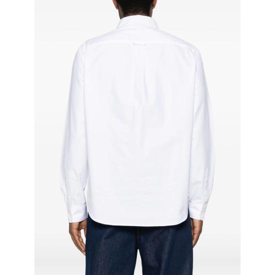 26SS 메종키츠네 긴팔 셔츠 QM00426WC5062 WHITE - MAISON KITSUNE