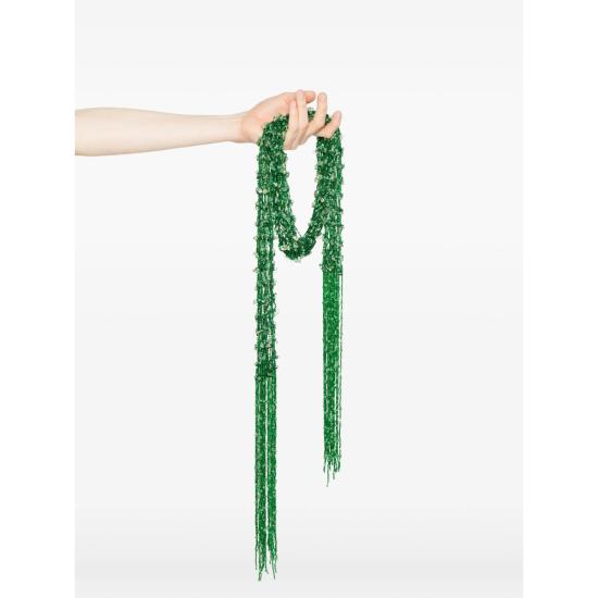 26SS 드리스 반 노튼 목걸이/팬던트 0046 018296 604 GREEN WHITE - DRIES VAN NOTEN