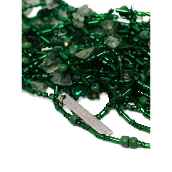 26SS 드리스 반 노튼 목걸이/팬던트 0046 018296 604 GREEN WHITE - DRIES VAN NOTEN