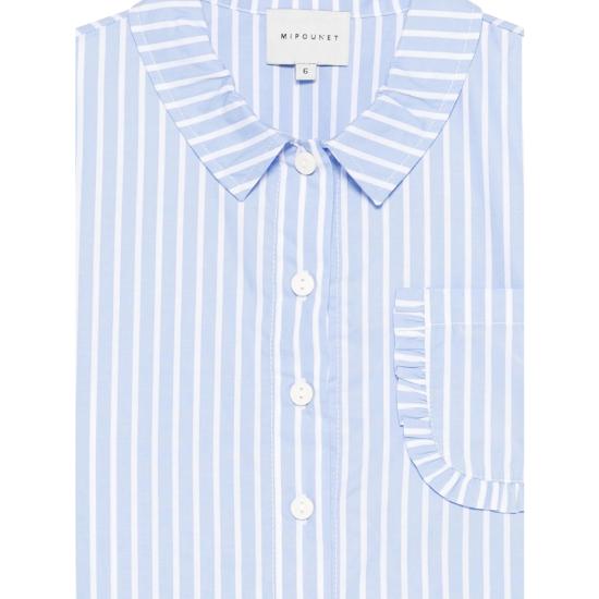 26SS [키즈] Mipounet 셔츠 209 04 SIA ECRBL BLUE WHITE - OTHER BRANDS