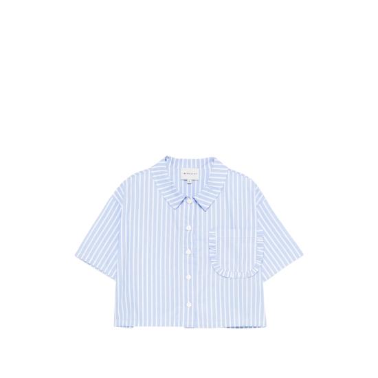 26SS [키즈] Mipounet 셔츠 209 04 SIA ECRBL BLUE WHITE