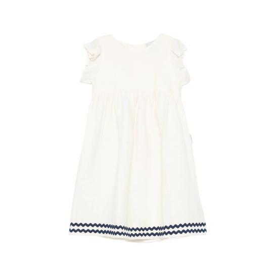 26SS [키즈] Mipounet 원피스 118 04 ISALINE ECRBL WHITE