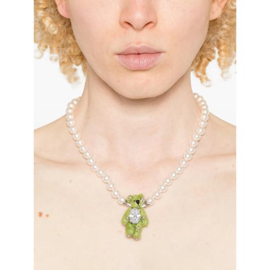 26SS 위민 목걸이/팬던트 26181GRN00NN SILVER WHITE - YVMIN