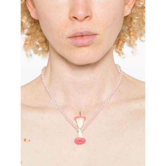 26SS 위민 목걸이/팬던트 24909PNK00NN SILVER PINK - YVMIN