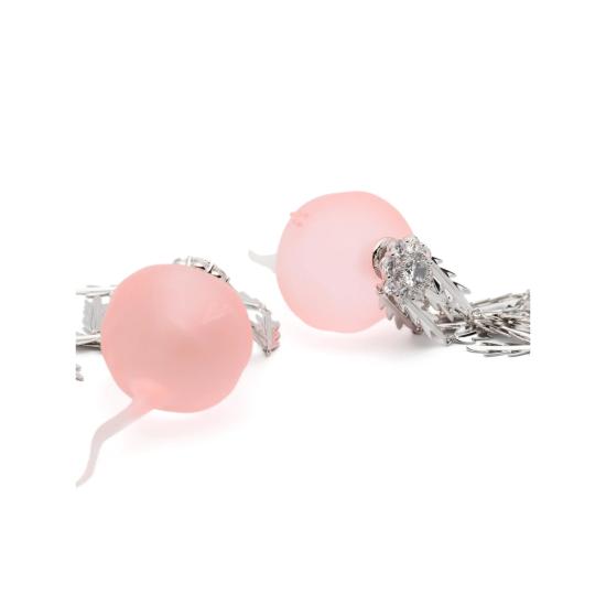 26SS 위민 싱글 이어링 26081PNK00DN2 SILVER PINK - YVMIN