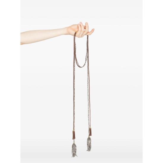 26SS 안토넬리 피렌체 목걸이/팬던트 Q0022 DAPHNE 229 GREY BROWN - ANTONELLI FIRENZE