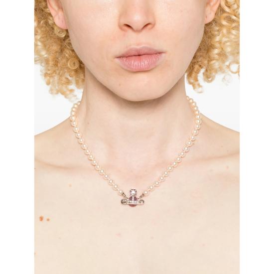 26SS 비비안웨스트우드 목걸이/팬던트 6301011O 02P638 P638 SILVER NEUTRALS - VIVIENNE WESTWOOD