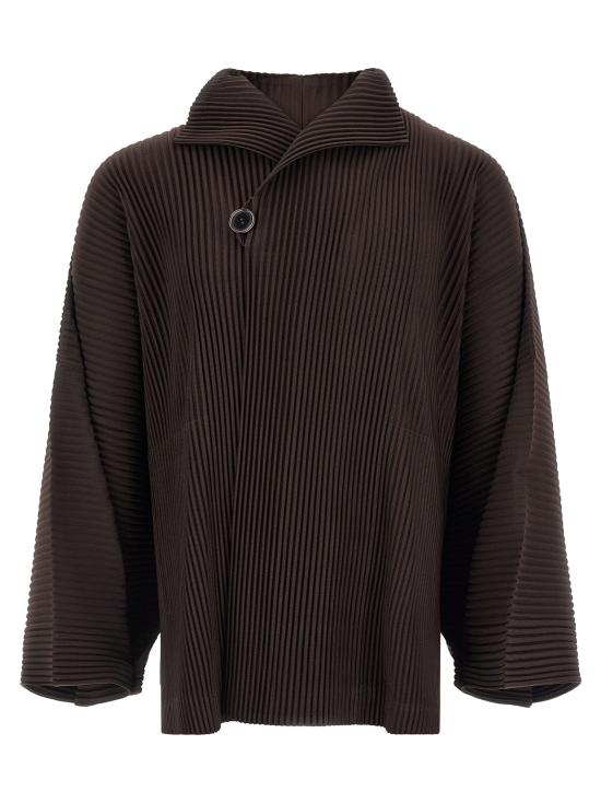 26SS 옴므 플리세 이세이 미야케 자켓 HP66JC21118 Bordeaux