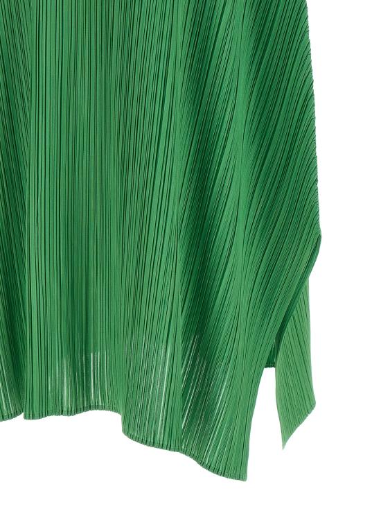 26SS 플리츠플리즈 미디 원피스 PP66JH13663 Green - PLEATS PLEASE