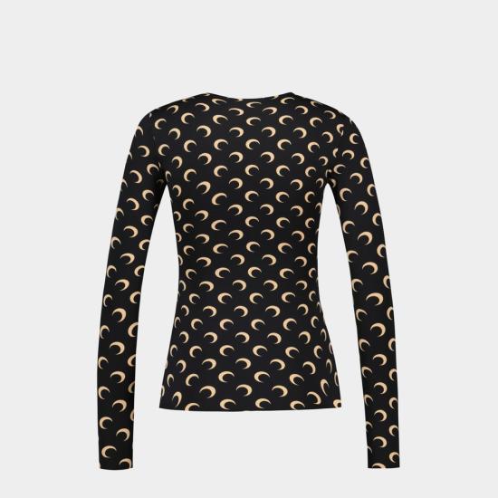 25SS 마린세르 반팔 티셔츠 WTS006AIT99 BROWN - MARINE SERRE