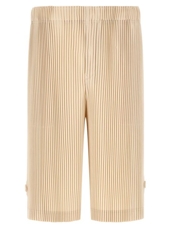 26SS 옴므 플리세 이세이 미야케 숏팬츠 HP66JF21242 Beige