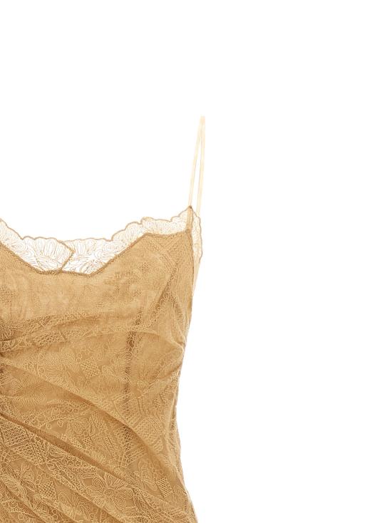 26SS 에르마노 설비노 롱 원피스 D482Q737FDUCX41213 Beige - ERMANNO SCERVINO