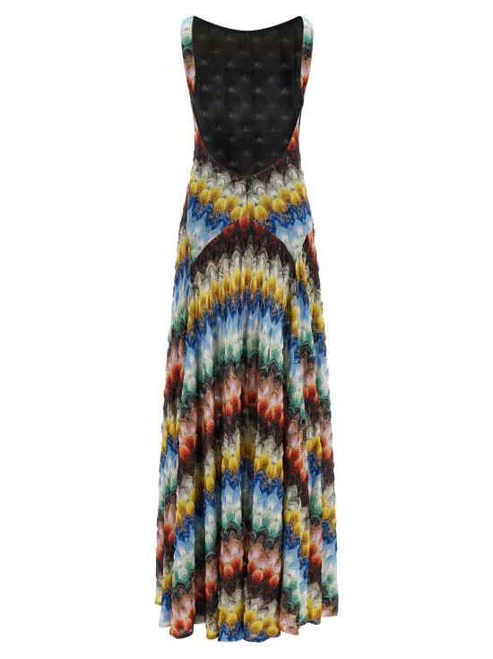 26SS 미소니 롱 원피스 DS26SG3PBR015JSMSNV Multicolor - MISSONI