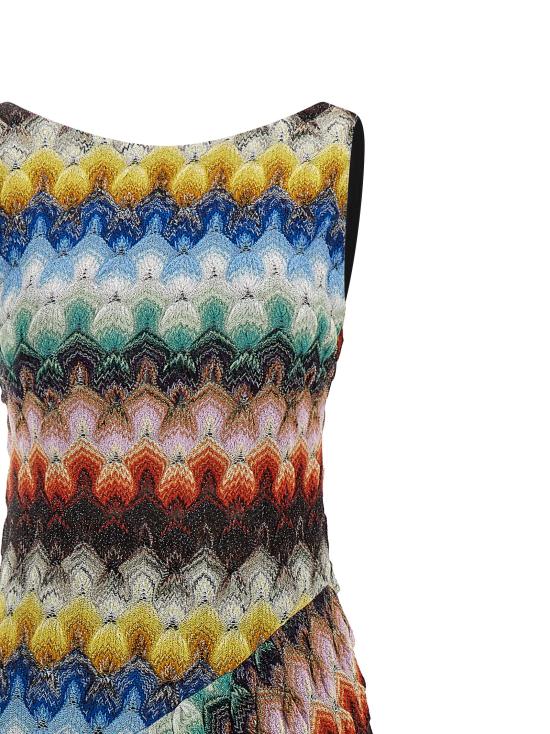 26SS 미소니 롱 원피스 DS26SG3PBR015JSMSNV Multicolor - MISSONI