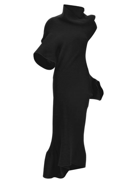 26SS 이세이 미야케 롱 원피스 IM66KH81215 Black