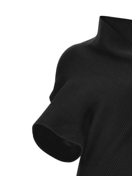 26SS 이세이 미야케 롱 원피스 IM66KH81215 Black - ISSEY MIYAKE