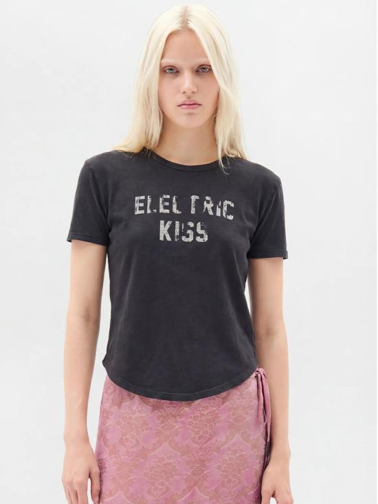 26SS 앤 드뮐미스터 반팔 티셔츠 B0013923 FA740 098 Faded black