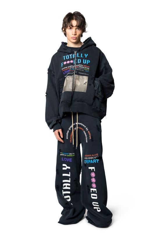 26SS ASTRUM 후드 티셔츠 AH SS26 HO04 BLK S - OTHER BRANDS