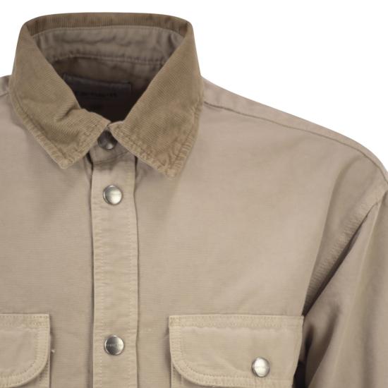 26SS 칼하트 프레스콧 셔츠 자켓 I036484 BEIGE - CARHARTT