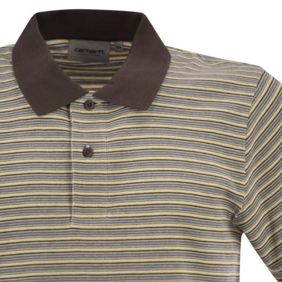 26SS 칼하트 폴로 티셔츠 I036306 BROWN - CARHARTT