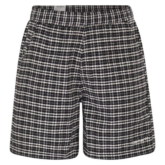 26SS 칼하트 숏팬츠 I036196 WHITE BLACK